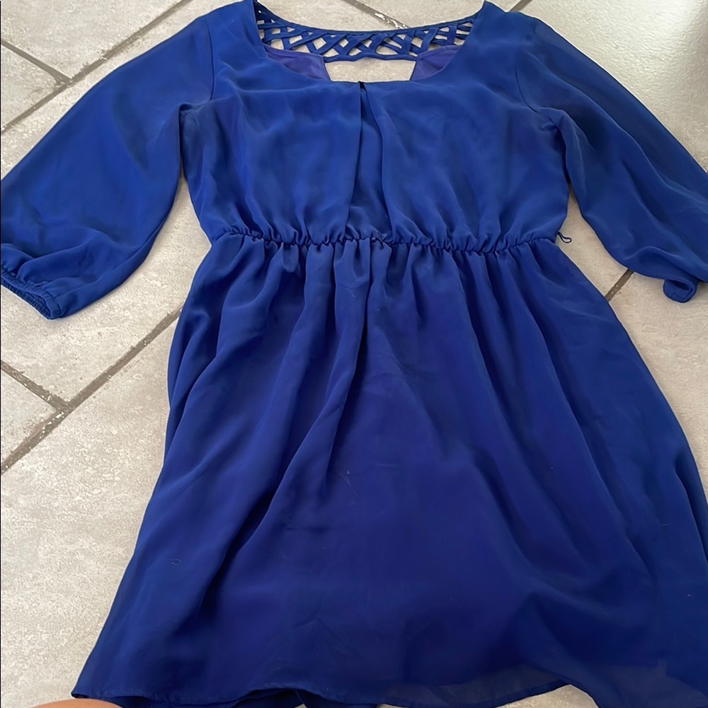 Elegant Blue Kids Dress